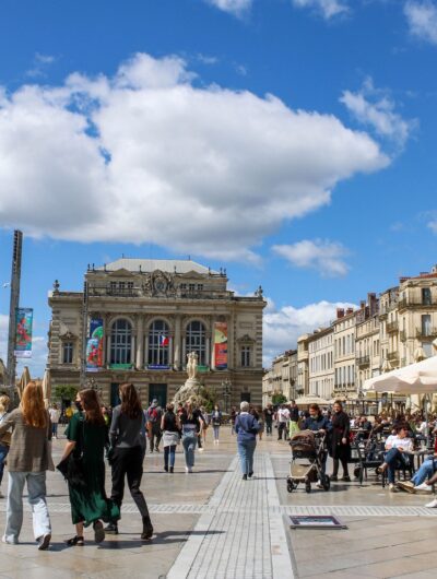 La Place de la Comédie à Montpellier