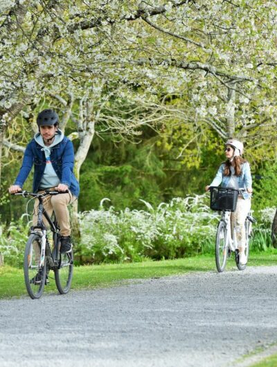 Balades à vélo dans les parcs de Rennes