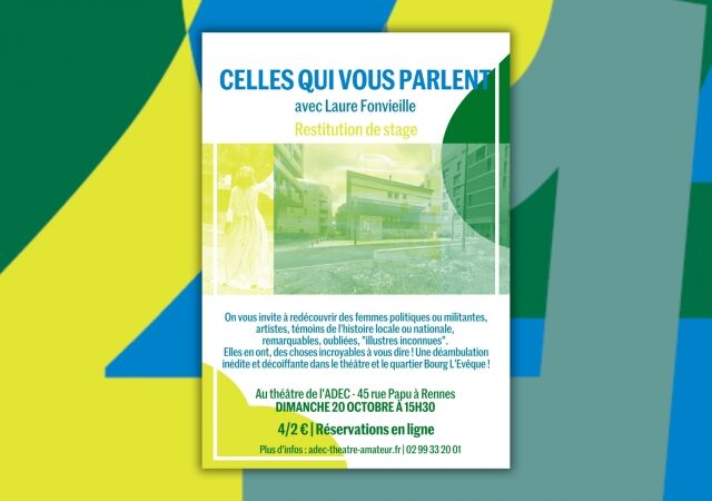 Celles qui vous parlent…