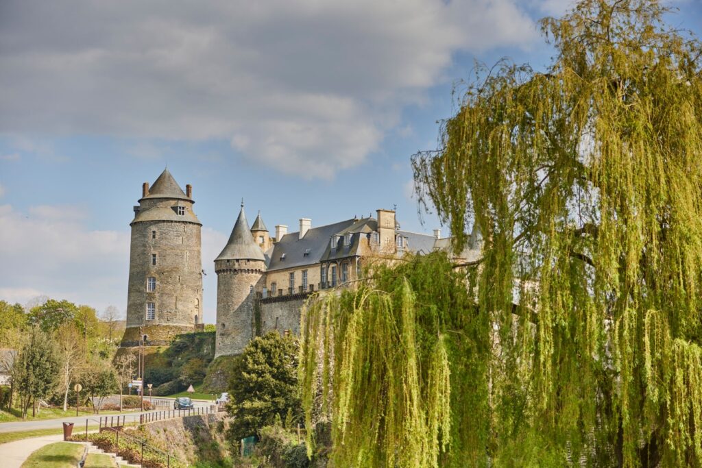 Vue du château de Châteaugiron