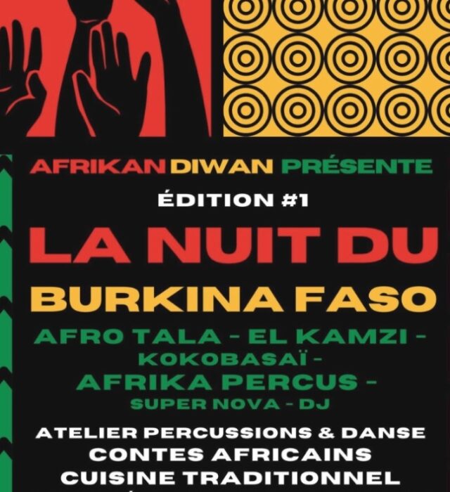 Nuit du Burkina Faso Le 22 sept 2024