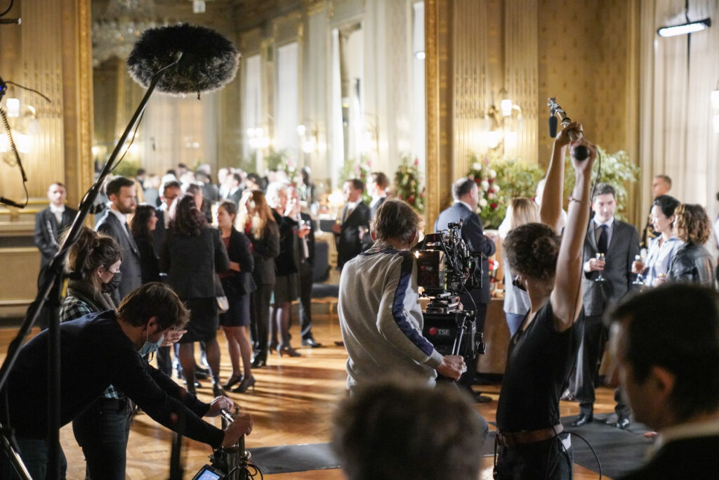 Tournage du film de Diasteme : Le Monde d'Hier