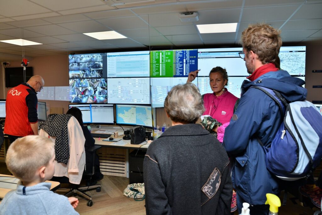 Visite des coulisses de la gare SNCF de Rennes