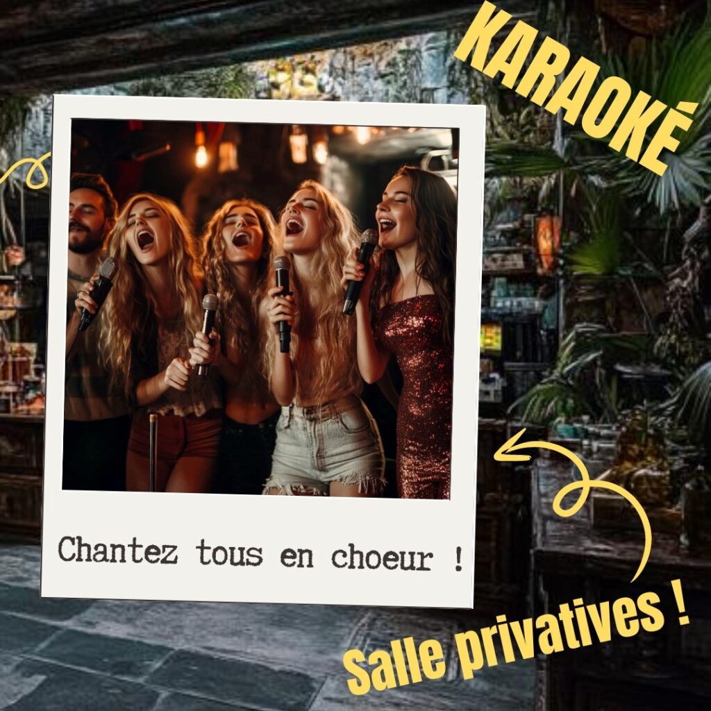 Chanteurs au karaoké