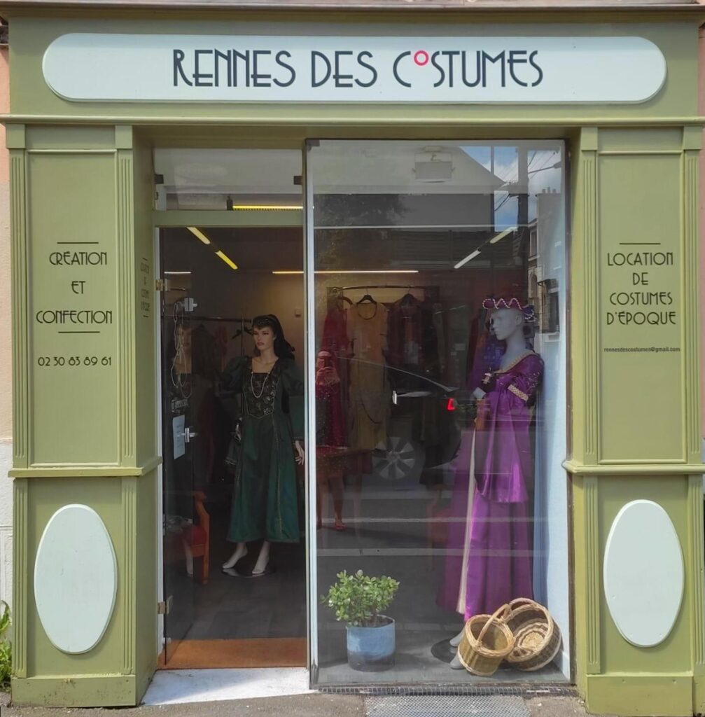 Devanture de la boutique