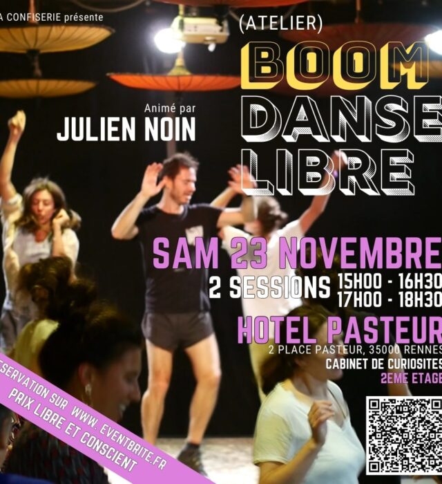 Boom de Danse Libre - Cie La Confiserie Le 23 nov 2024