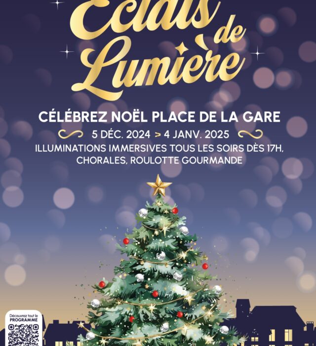 Noël Quartier de la gare Du 29 nov au 27 déc 2024