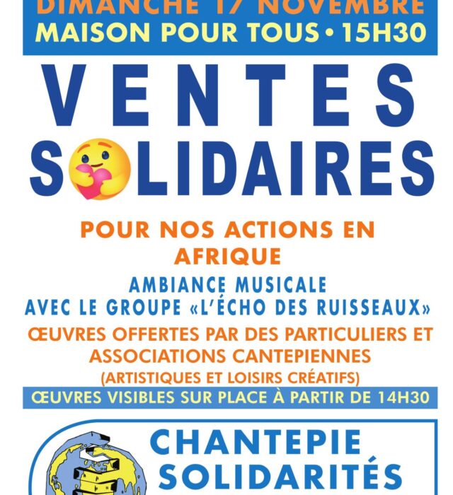 Vente solidaire d