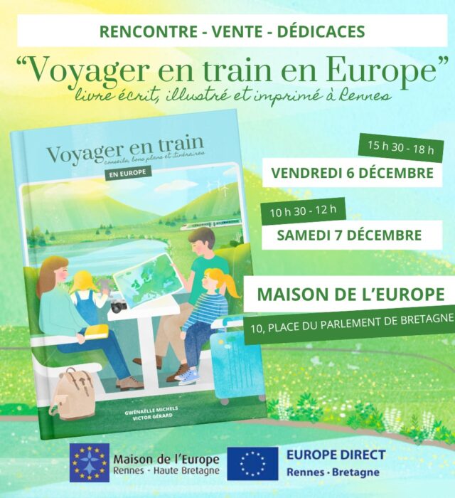 ((Rencontre, vente et dédicaces)) Voyager en train en... Du 6 au 7 déc 2024