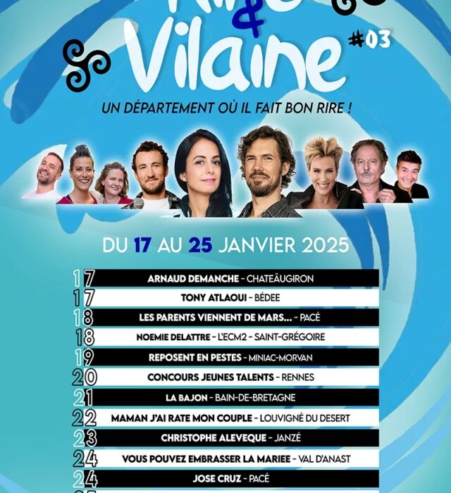 Festival Rire & Vilaine Le 20 janv 2025