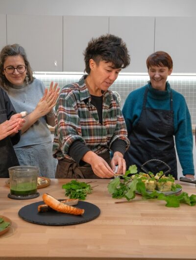 Atelier cuisine apéritive plantes sauvages Rennes