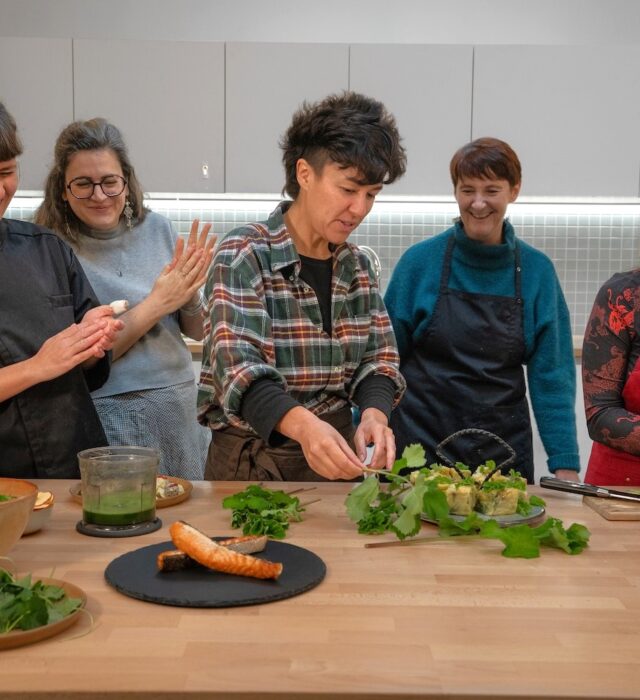 Atelier cuisine apéritive plantes sauvages Rennes