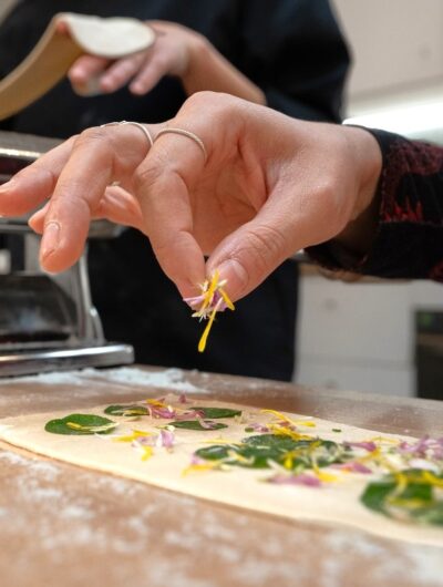 Atelier cuisine menu gastronomique plantes sauvages Rennes