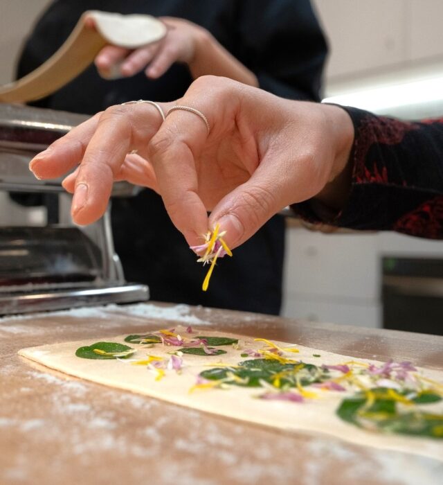 Atelier cuisine menu gastronomique plantes sauvages Rennes