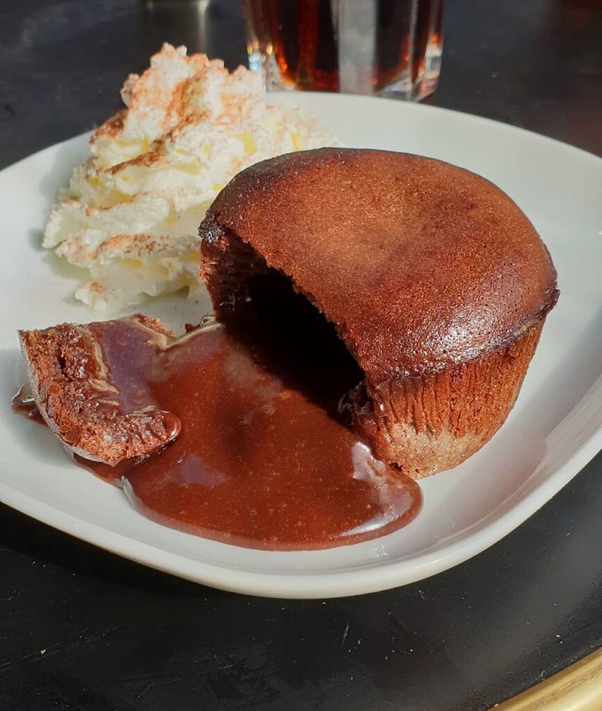 Fondant au chocolat au Champ Jacquet